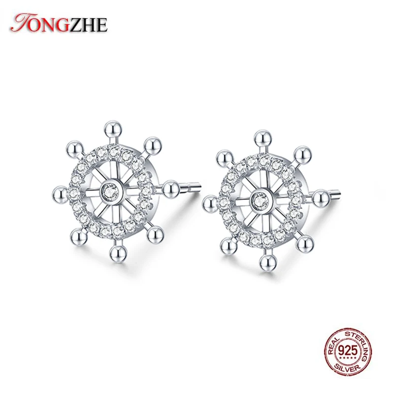 Модная Серьга для женщин 2019 маленькие серьги из стерлингового серебра 925 пробы с