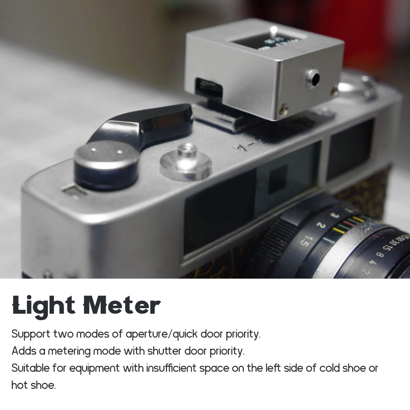 V-201X OLED дисплеем светильник метр Камера фотометр для фотосъемки с компьютерной