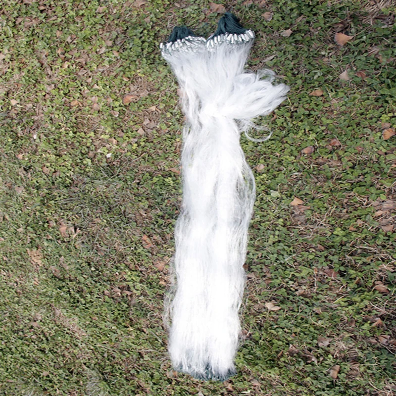 Однослойная уличная рыболовная сеть Ловушка одноволоконная жаберная карася