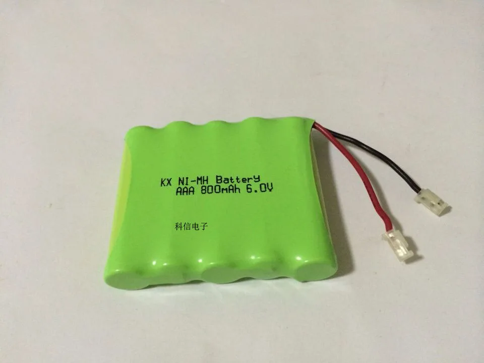 

MasterFire Original 6V AAA 800mAh Ni-Mh Battery Rechargeable NiMh Batteries Pack With Plugs