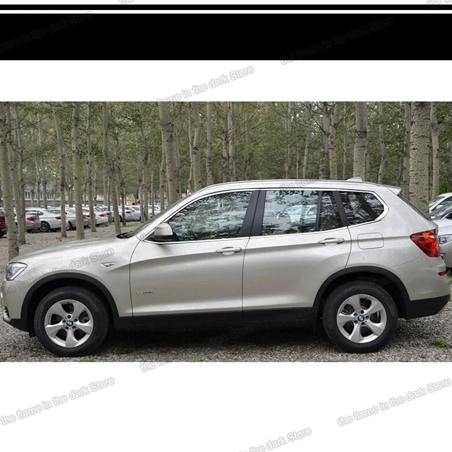 Lsrtw2017 304 нержавеющая сталь автомобильная оконная отделка украшение для bmw x3 2011 2012