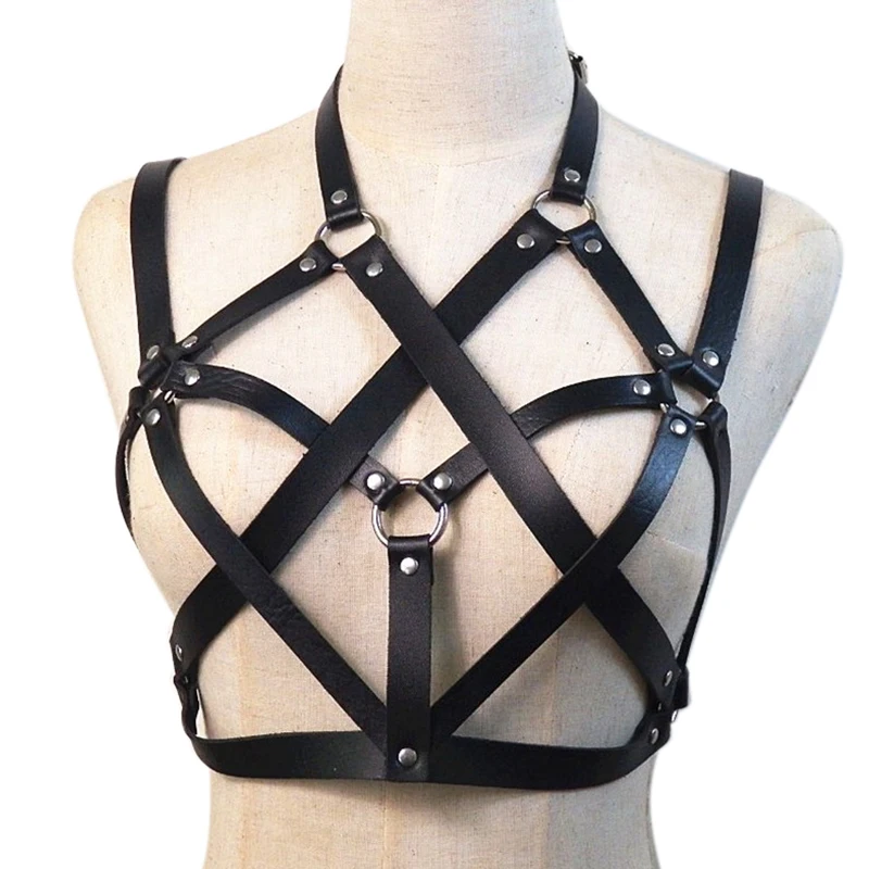 Женские черные пикантные сапоги из искусственной кожи с вырезами топ хомут