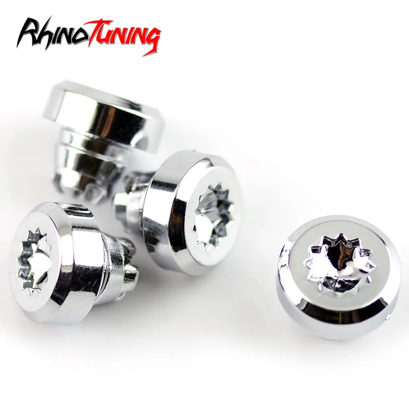 50 шт. хромированные Серебристые пластиковые заклепки для колес|Колпаки на