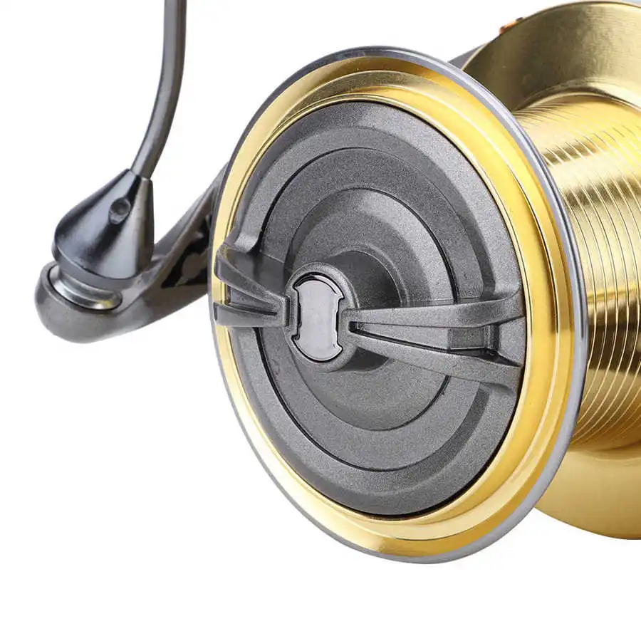 

High Speed Casting Spinning Fishing Reel 20KG Brake Force Metal Big Wire Cup Long Range Fishing Reel SH8000-12000 Series