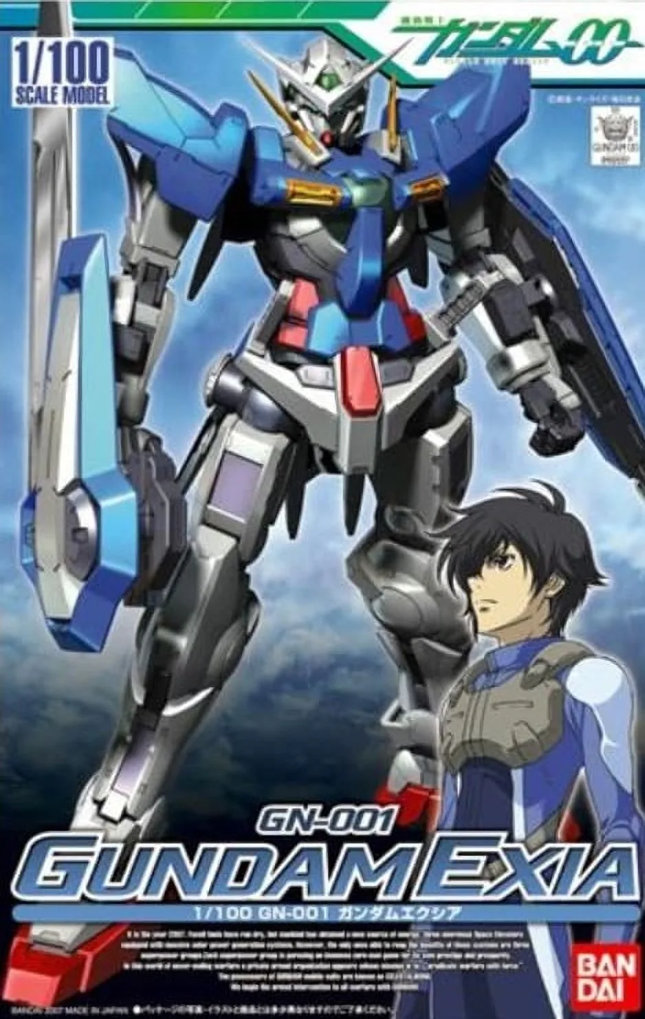 Набор моделей для мобильных телефонов Gundam HG TV 00 01 1/100 дюйма экшн фигурки Аниме