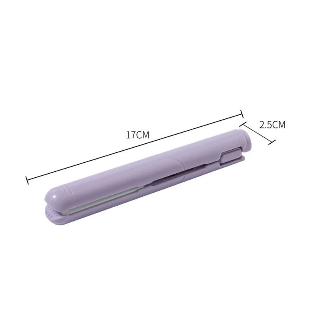 

Hot Mini USB Home Dual Use Hair Bangs Curler Straightener Curling Hairstyling Tool