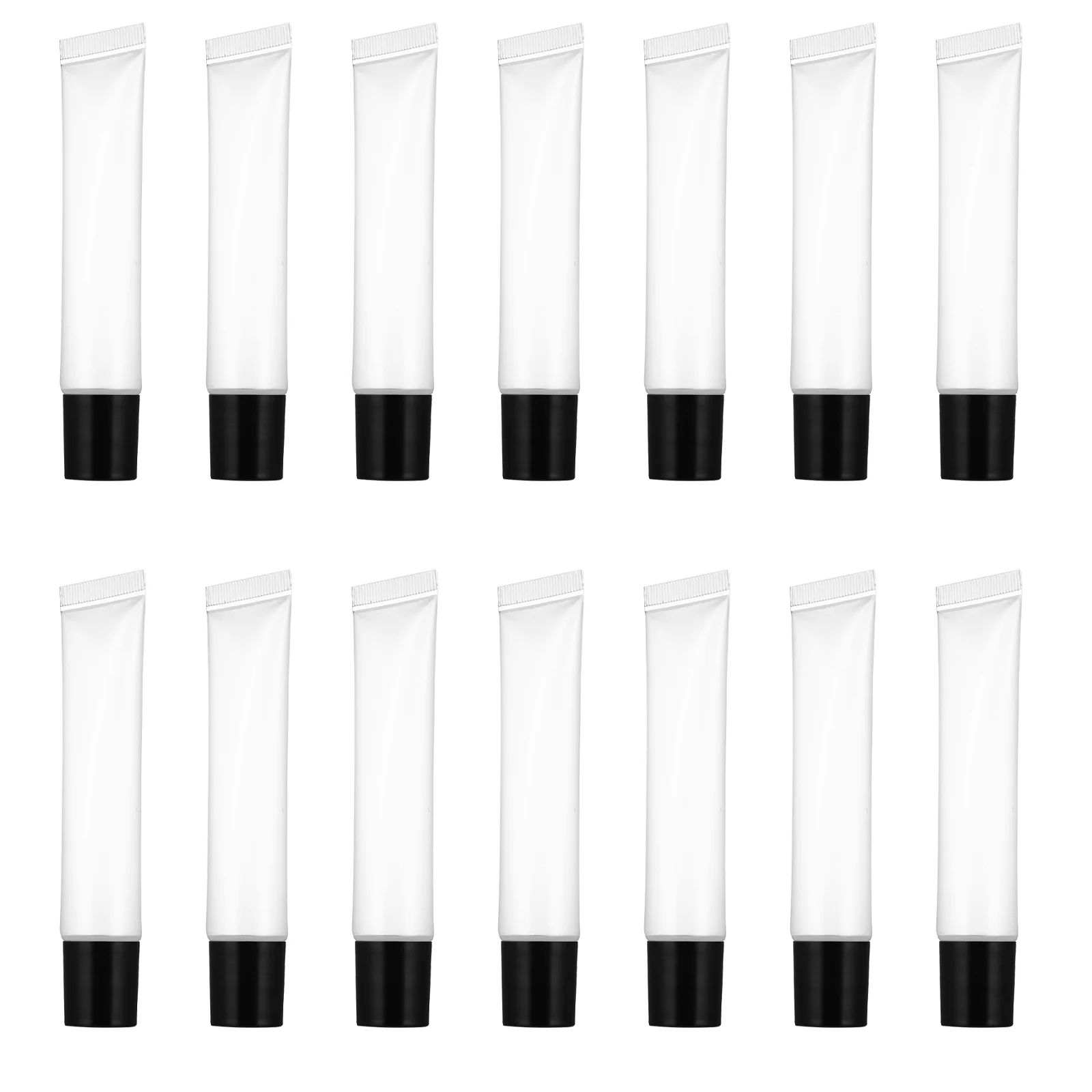 

50pcs Lip Gloss Tubes with Refillable Empty Lip Balm Containers