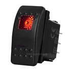 Автомобильная Лодка Красный светодиод 7Pin ONOFF ON руководство тумблер IP66 DPDT для NARVA ARB Carling Универсальная замена морской класс 12 В 24 В