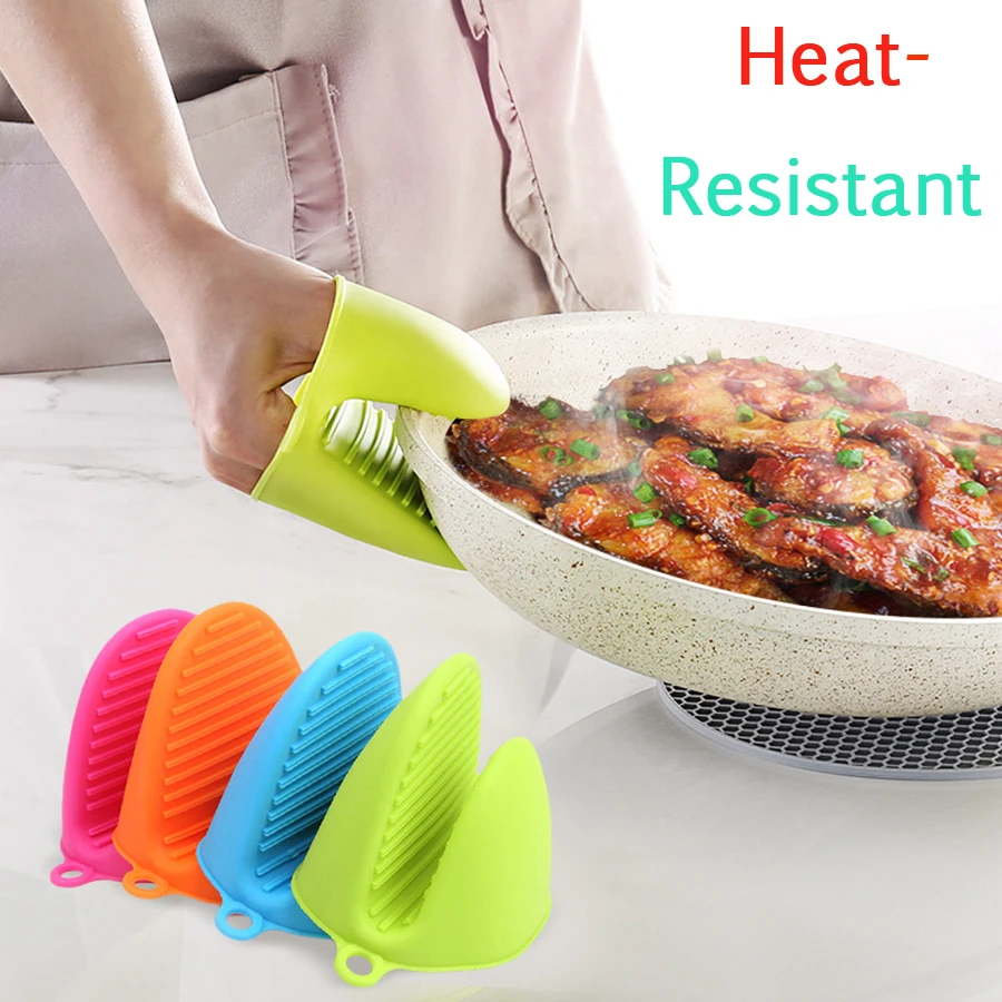 Прямая поставка силиконовые перчатки термостойкие изолированные кухонные