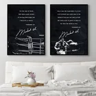 Мухаммед Али боксерская звезда спортивный постер Абстрактная Картина на холсте искусство вдохновение для мальчиков Спальня домашний декор Настенная картина