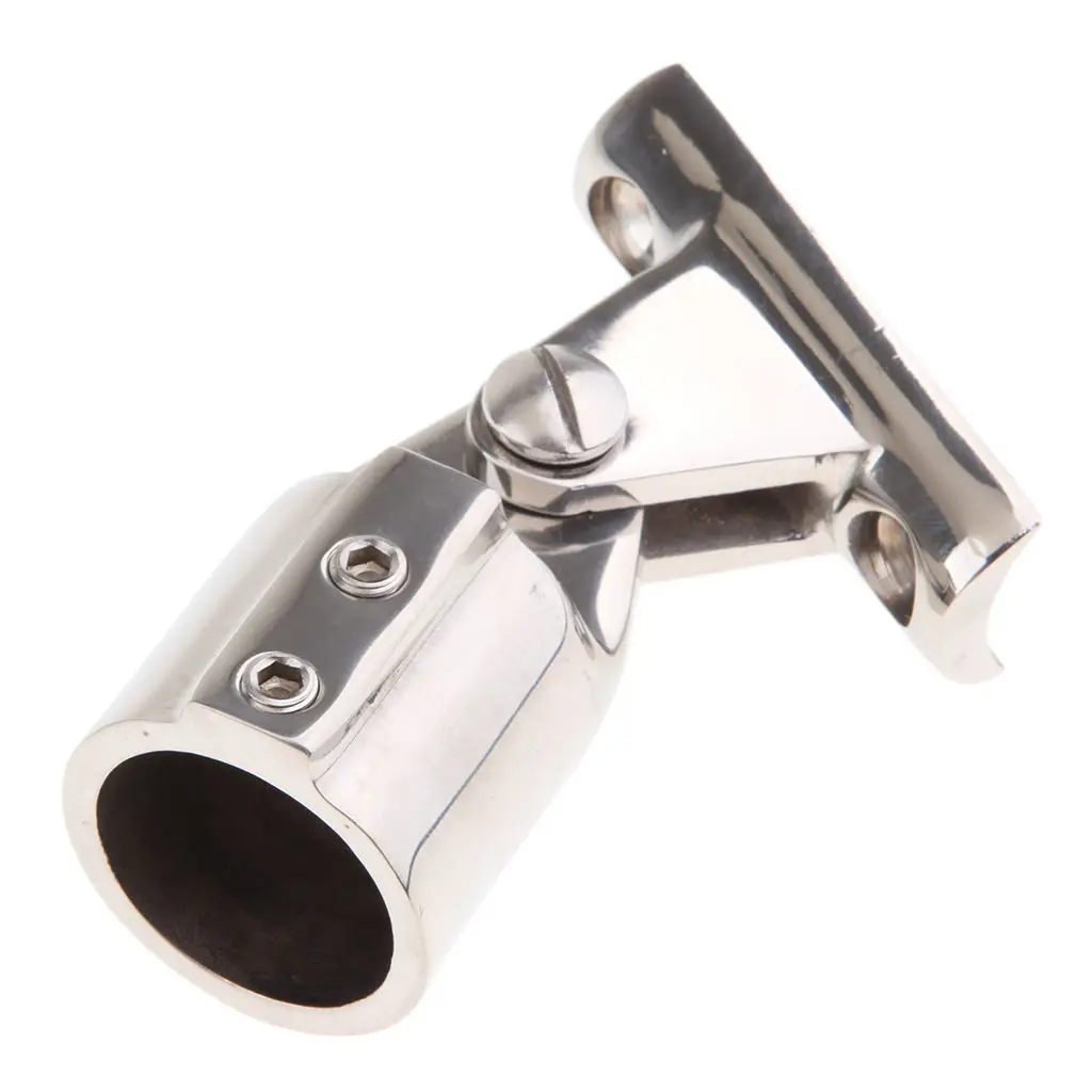 

Stainless Steel Boat Cover External Eye End Deck Hinge 1.0 inch / Marine Deck Hinge Mount Bimini Top Fittings