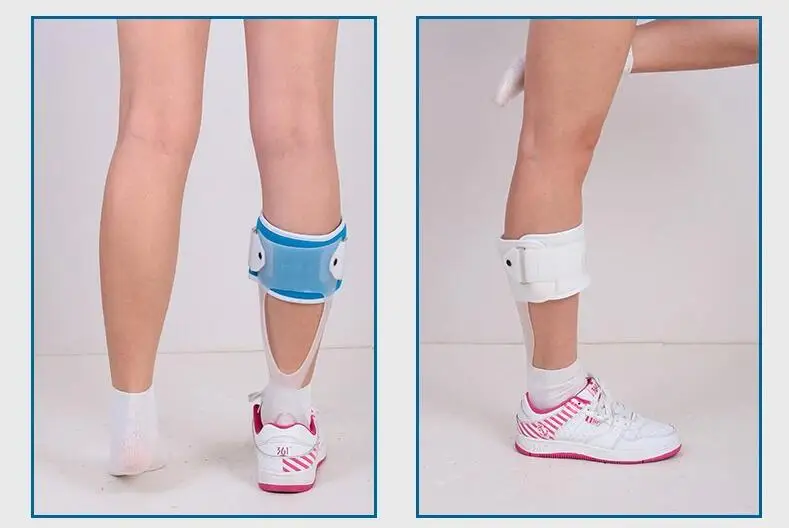 AFO Brace Orthosis Splint Ankle Foot Drop Leaf Spring Recovery Equipment Injection Molded partial ankle valgus ankle joint