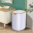 Автоматические индукционные водонепроницаемые корзины с крышкой, мусорный бак с умным датчиком на 1015 л, для кухни, ванной комнаты, туалета, мусорные баки с мешком для мусора