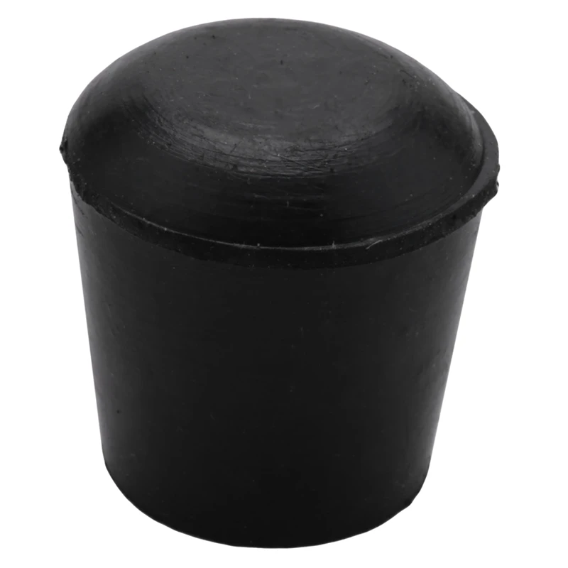

10 Pcs Rubber Cone Shape Desk Feet Protector Chair Leg Tip Pad Black