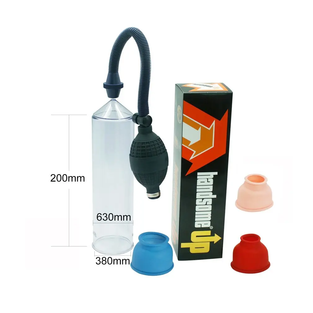 

Comfortable Men Male Enlargement Pumps Vacuum Pump Extender Enlarger Pumps Body Massage Massager Health Care