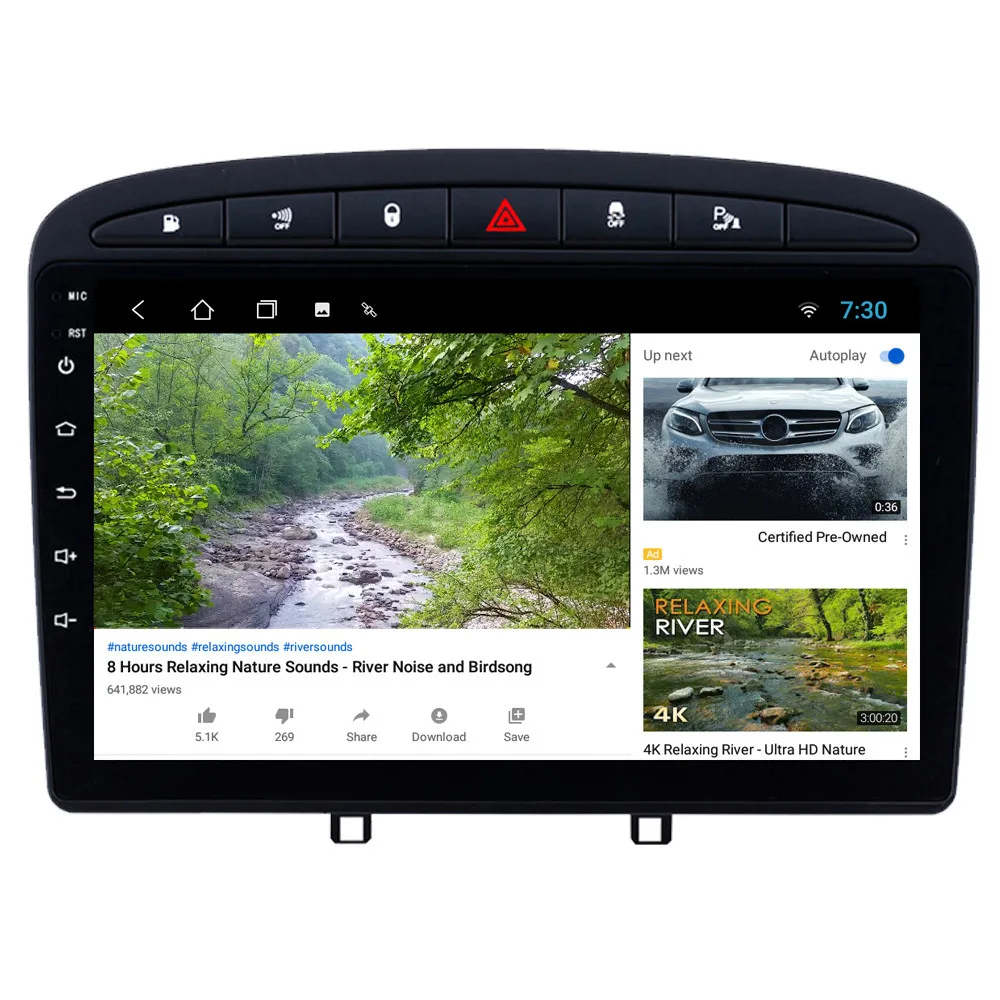RoverOne для Peugeot 408 308 2010 2011 2012 2013 2014 2015 2016 Android 10 автомобильные мультимедийные