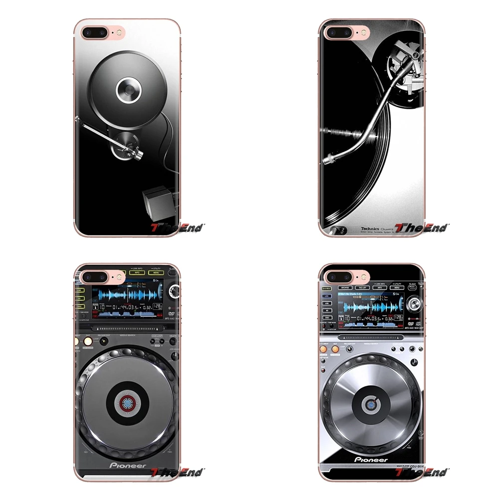 Классическая техника поворотный для ди-джеев прозрачный ТПУ чехол iPod Touch Apple iPhone 4