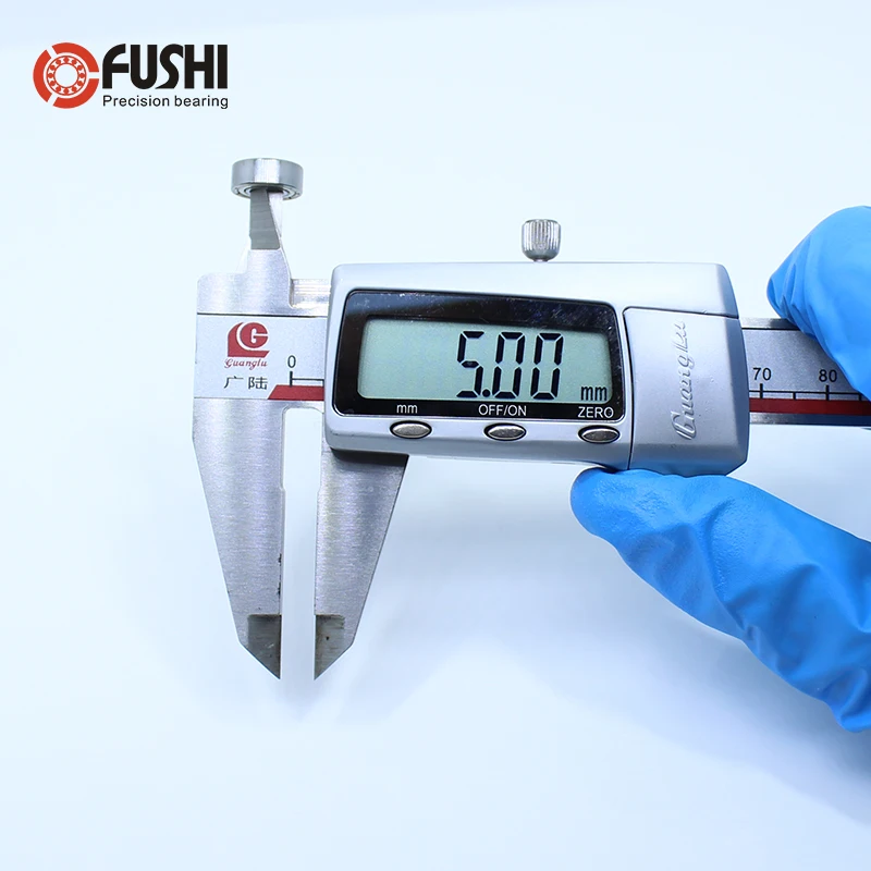 MR115ZZ ABEC-1 (500PCS)  5X11X4mm Miniature Ball Bearings  W685ZZ