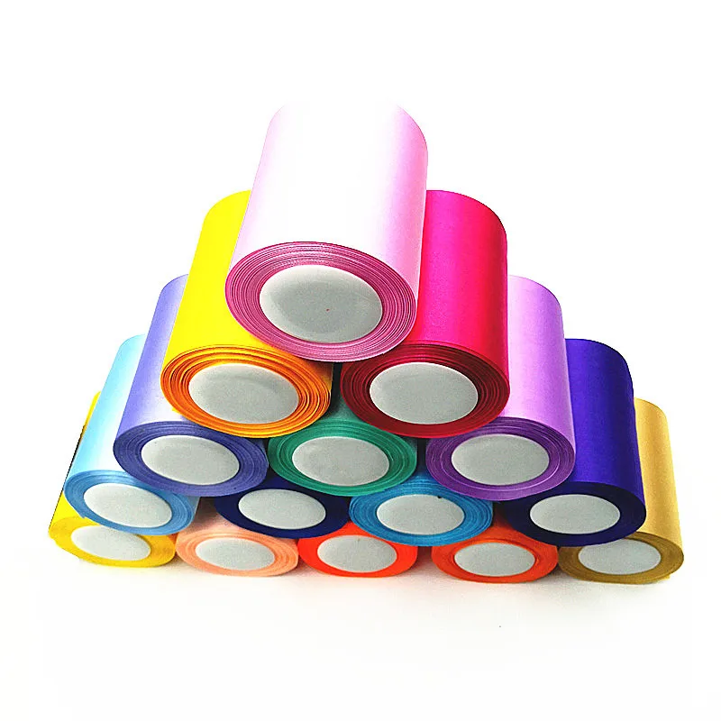 25 метров/рулон атласные ленты в рубчик|Ленты для шитья| |