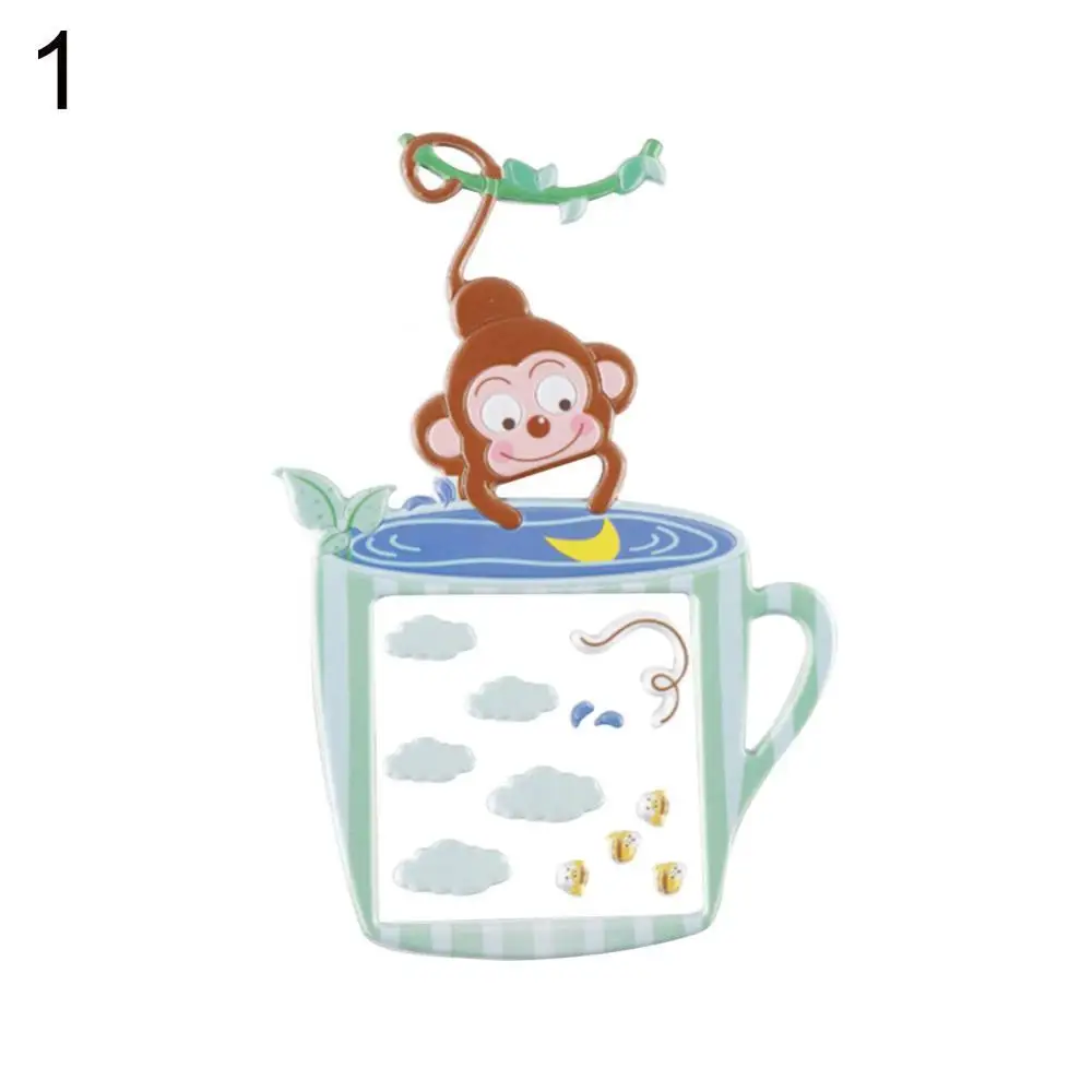 

60% Hot Sale 1PC PVC Wall Sticker Cute Monkey DIY Light Switch Cover Stickers Switch Cover Wall Decor For Kids Room Decoration