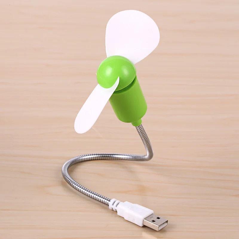 

Новый переносной гибкий мини-вентилятор охлаждения USB с гусиной шеей, охлаждающий вентилятор для компьютера, ПК, ноутбука, запасные части дл...