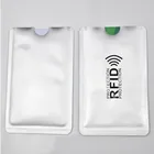 15 шт.Анти Rfid кошелек блокирующий считыватель блокирующий держатель для карт Id Чехол для карт Защита металлический кредитный держатель для карт Алюминий