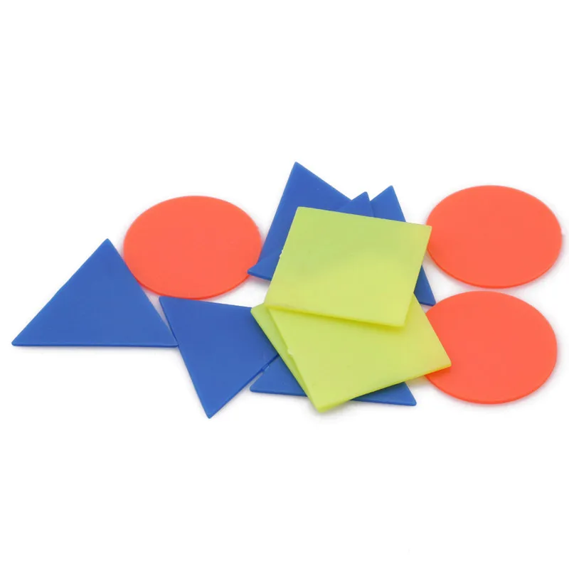 

30 PCS Baby Educational Toys Colorful Plastic Shape Counting Chips For Kids Baby Mathematics Number Numeracy Games Toys