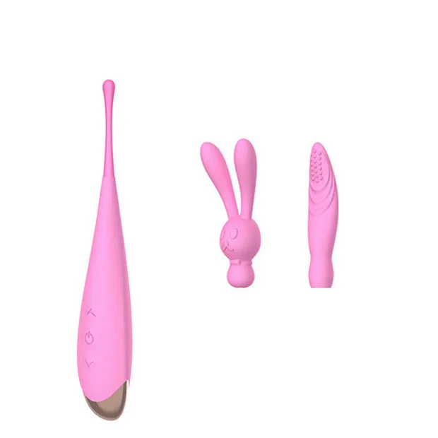 Вибратор с двойной головкой массажер для клитора вибратор точки G