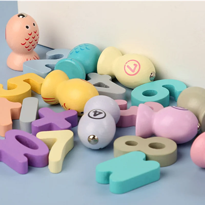 Дети Монтессори Математические Игрушки для малышей образовательная деревянная