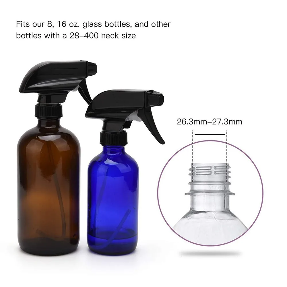 

4pcs Spray Bottle Trigger Nozzle Replacement Plastic Sprayer Heads for Glass or Plastic Bottle Replacement