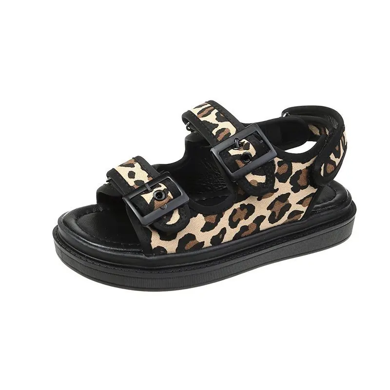 

Roman Sandals Shoes 2021 Summer Clogs With Heel Suit Female Beige Gladiator Fashion Low Comfort Thick Girls New Black Beach Fabr
