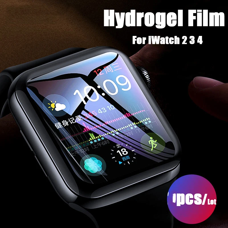 

For Apple Watch Screen Protector iWatch series 6 SE 5 4 3 2 Hydrogel Full Protective Film For Apple Watch 38mm 42mm 40/44mm