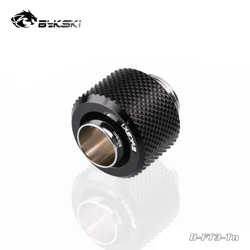 

Bykski 10x13mm Hand Compression Water Cooling Hose Tube Fittings,Black,Red,White,Gold,Silver,Blue G1/4 ",B-FT3-Tn