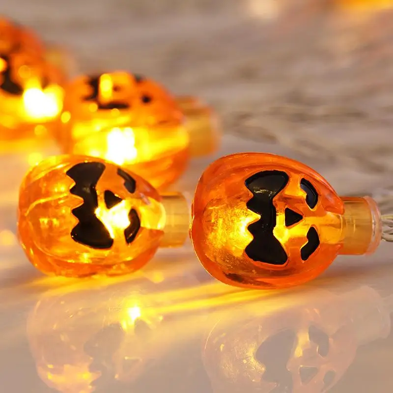 

2.5/5/6.5m Halloween Decoration Solar Led String Lights Lantern Home Outdoor Party Garland Light Pumpkin Bat Banner Halloween