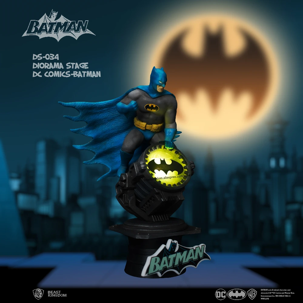 Настольные куклы Beast kingdom DC с подлинной авторизацией наборы моделей для гаража