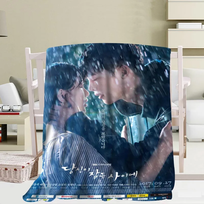 Новинка, уютные одеяла Lee Jong Suk, мягкое одеяло с 3D принтом, для дома/дивана/постельных принадлежностей, переносное одеяло для путешествий для взрослых - Цвет: 2