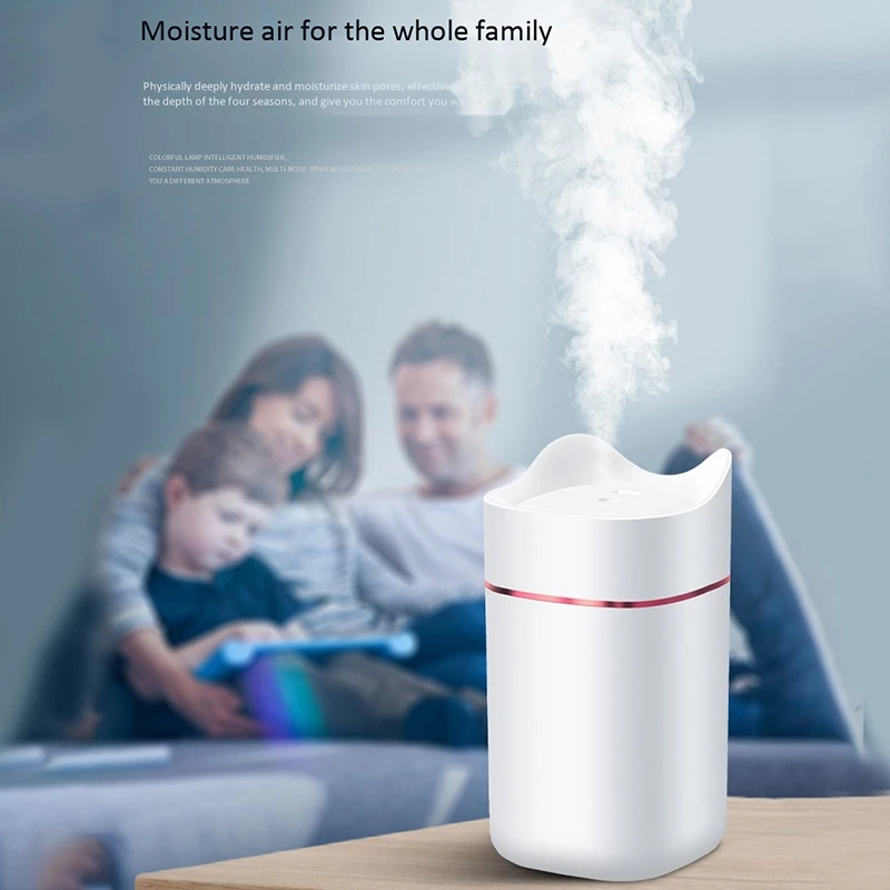 

Mini USB Essential Oil Diffuser Led Mist Maker Aromatherapy Colorful Light for Car Bedroom Aroma Air Humidifier