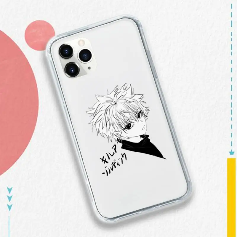 

Hunter X Hunter Phone Case Transparent soft For iphone 5 5s 5c se 6 6s 7 8 11 12 plus mini x xs xr pro max