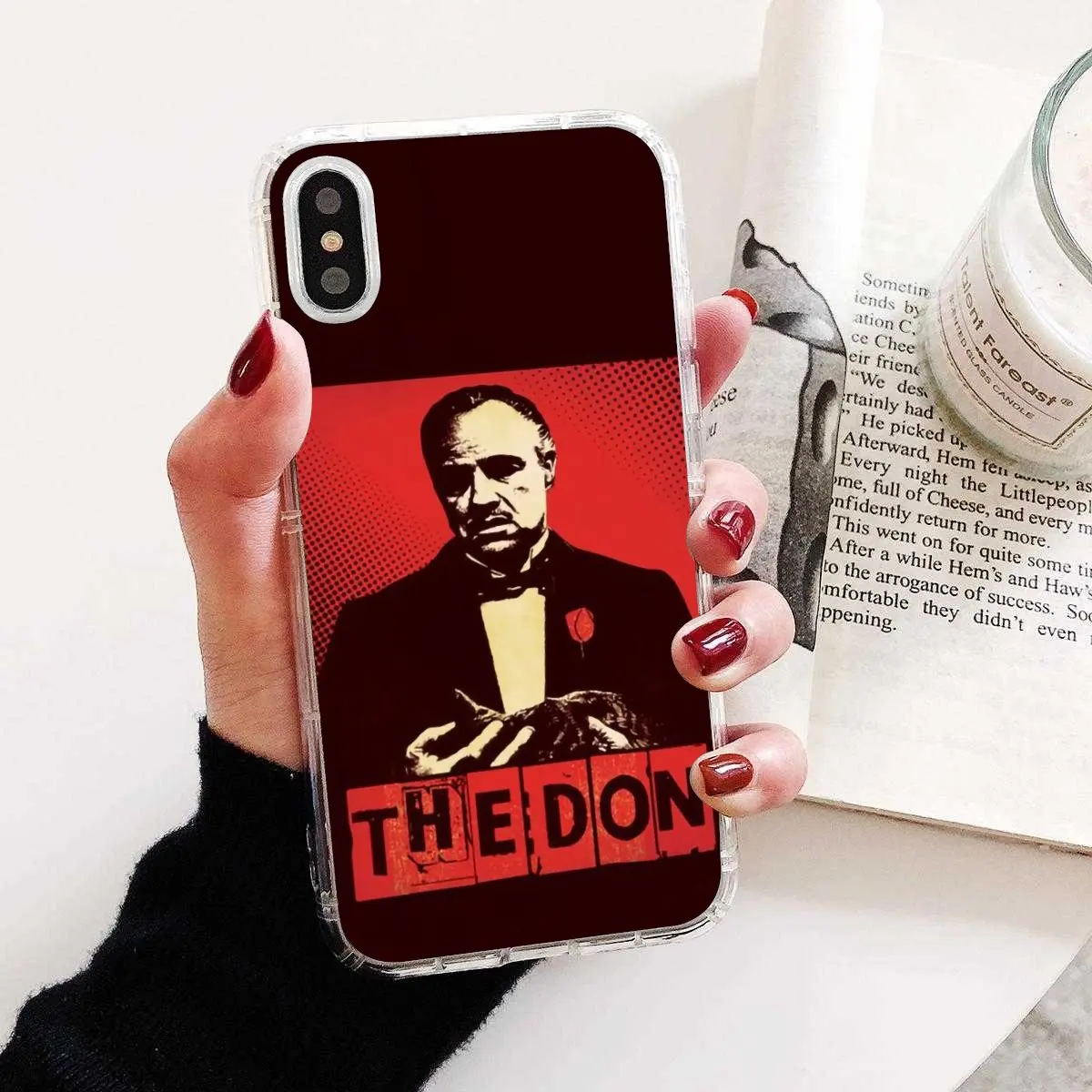 Мягкий чехол для Xiaomi Redmi 4A 7A S2 Note 8 3 3S 4 4X 5 Plus 6 7 6A Pro Pocophone F1 с художественным плакатом