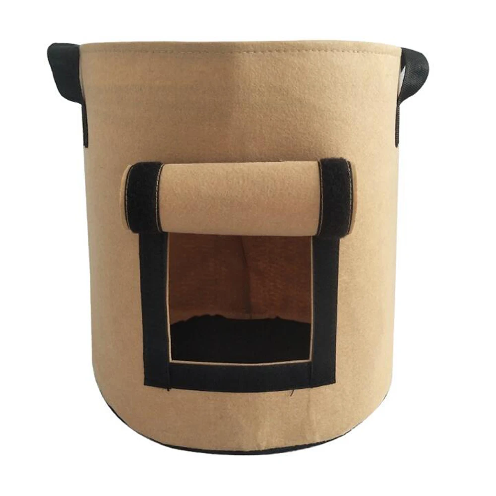 Сумка для садовых помидоров 3 размера с ручками|Тканевые горшки рассады| |