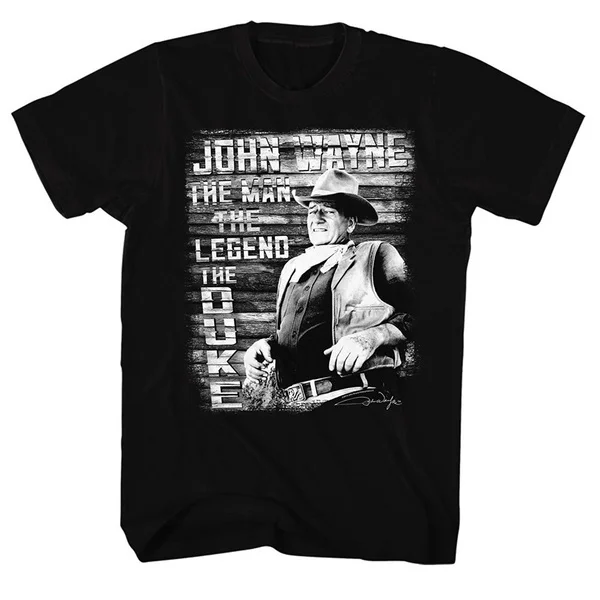 

Retro Classic Pattern The Legend John Wayne T-shirt