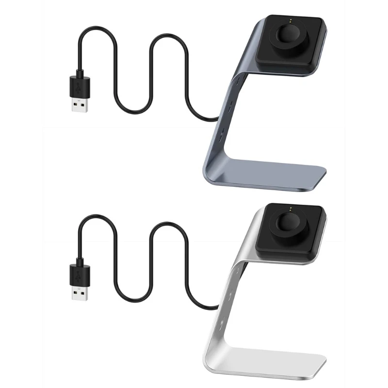 

Подставка для зарядного устройства-Fossil Gen4/5, USB-кабель из алюминиевого сплава для зарядки D08A, 1,5 м