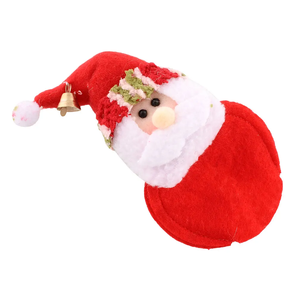 Красный Санта Клаус подстаканник Рождество Xmas подставки * рождественские товары