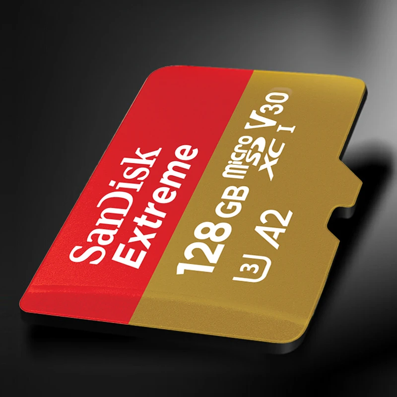 Карта памяти SanDisk A2 Micro SD 64 ГБ 128 256 160 МБ/с. USB флеш-накопитель для смартфона |