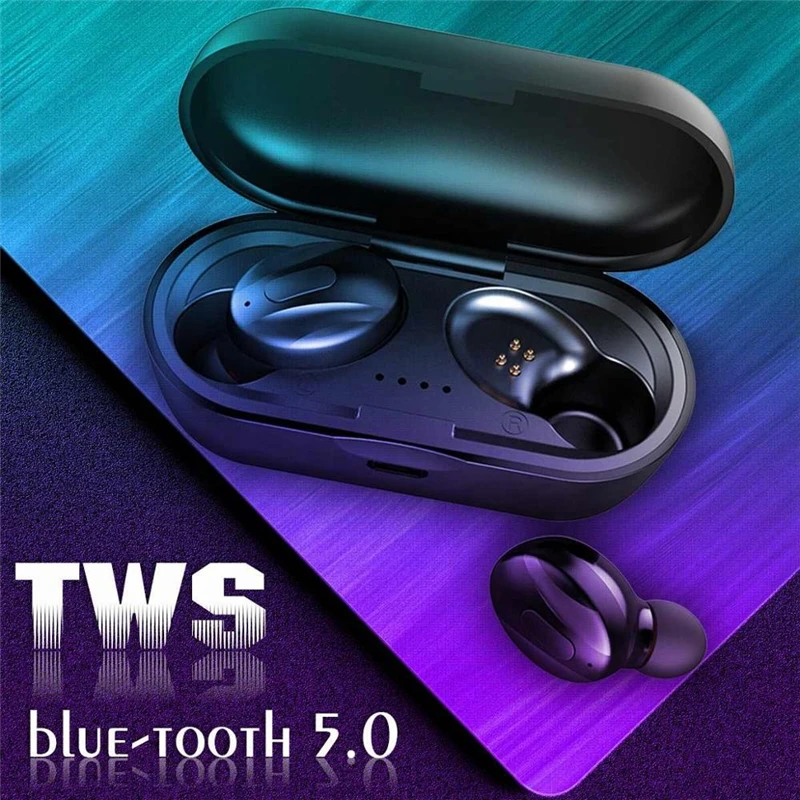 

XG13 Wireless Headphones Bluetooth 5.0 Earphones IPX5 Waterproof Headsets Bass Stereo In-Ear Earbuds Noise Reduction with Mic