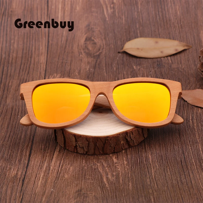 

Beech wood quality classic bamboo sunglasses men's sunglasses retro polarized UV400 ultimate protection sunglasses ladies