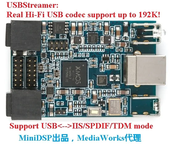 

USBStreamer звуковая карта USB для IIS/SPDIF/TDM двухсторонняя