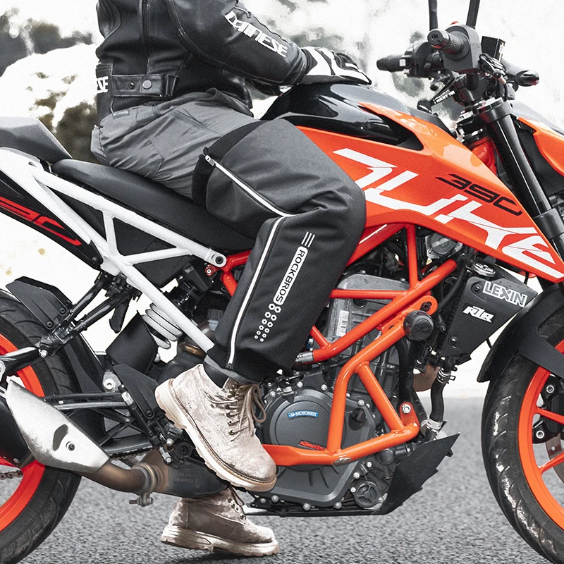 Гетры ROCKBRO ветрозащитные зимние велосипедные леггинсы для езды по снегу