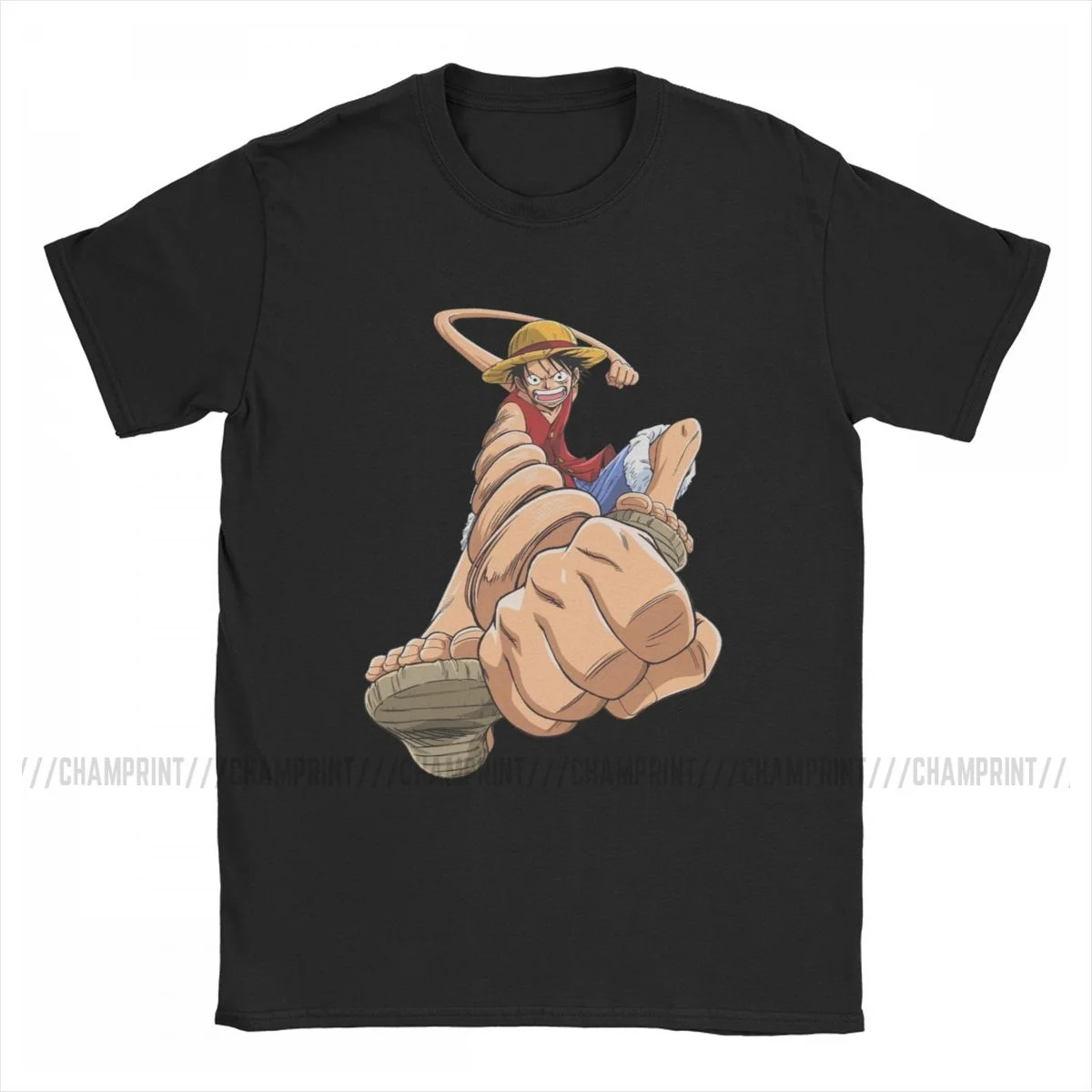 Мужские футболки 3D Monkey D Luffy's Hand One Piece аниме футболка с коротким рукавом и