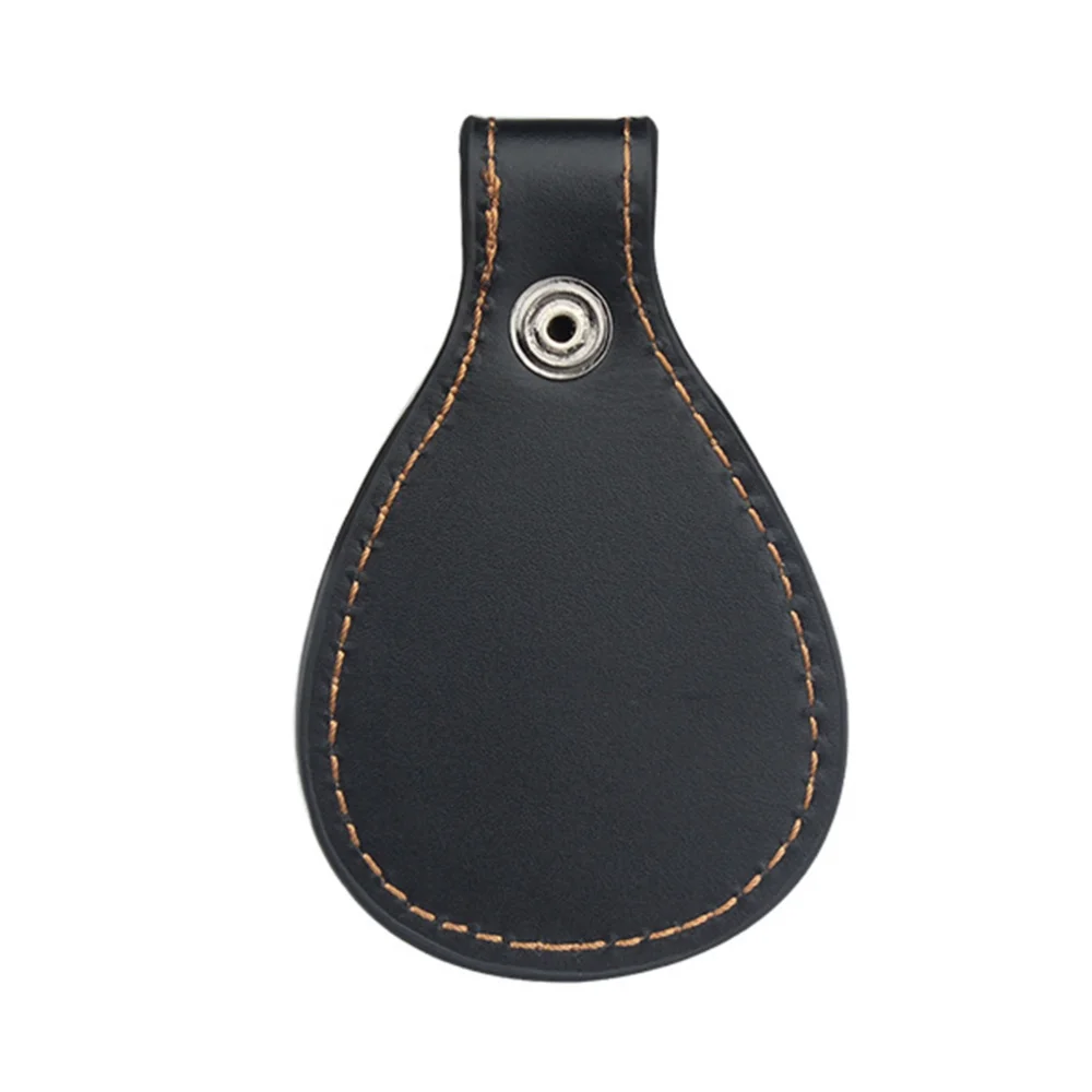 

Outdoor Toe Pad Genuine Leather Shooting Toe Protector Accessories Black